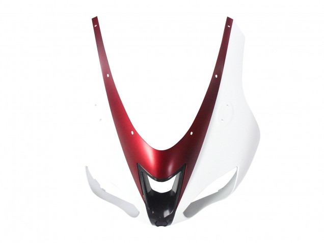 Billige Kawasaki ZX6R Motorrad Verkleidung 2007-2008 - Weiss Rot