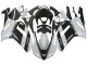 Billige Kawasaki ZX6R Motorrad Verkleidung 2007-2008 - Weiss Schwarz