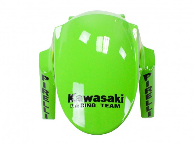 Billige Kawasaki ZX6R Motorrad Verkleidung 2009-2012 - Grun Glanzendes Schwarz Gelb Weiss Rot Elf Monster