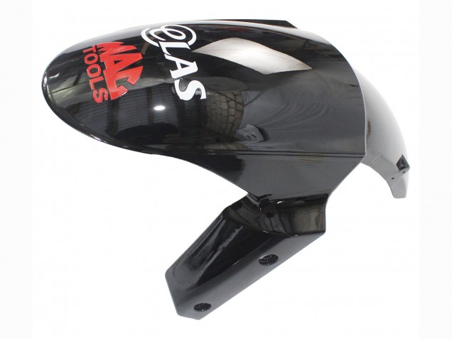 Billige Kawasaki ZX6R Motorrad Verkleidung 2009-2012 - Weiss Rot Schwarz Grun