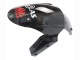 Billige Kawasaki ZX6R Motorrad Verkleidung 2009-2012 - Weiss Rot Schwarz Grun