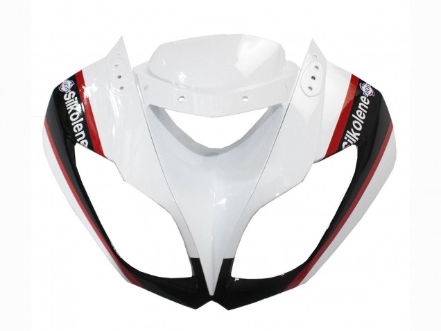 Billige Kawasaki ZX6R Motorrad Verkleidung 2009-2012 - Weiss Rot Schwarz Grun