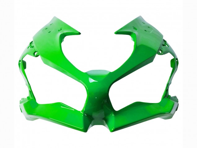 Billige Kawasaki ZX6R Motorrad Verkleidung 2019-2022 - Grun Matt Schwarz