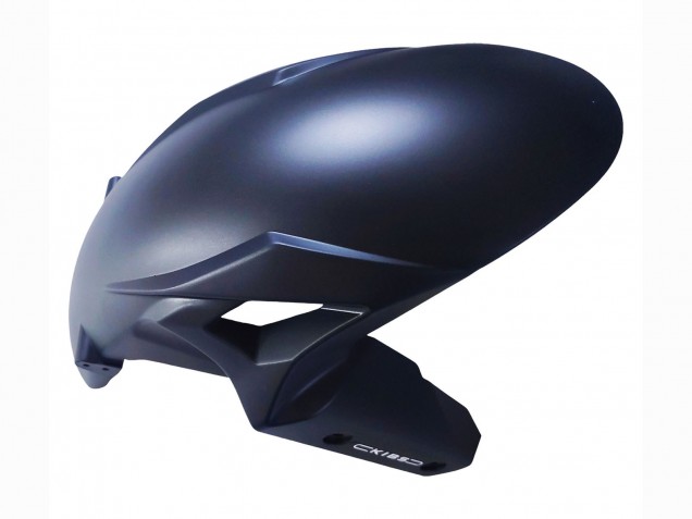 Billige Kawasaki ZX6R Motorrad Verkleidung 2019-2022 - Grun Matt Schwarz