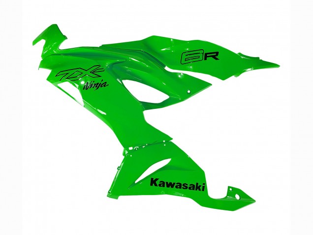 Billige Kawasaki ZX6R Motorrad Verkleidung 2019-2022 - Grun