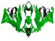 Billige Kawasaki ZX6R Motorrad Verkleidung 2019-2022 - Grun