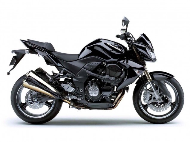 Billige Kawasaki ZX6R Motorrad Verkleidung 2019-2022 - Glanzendes Schwarz