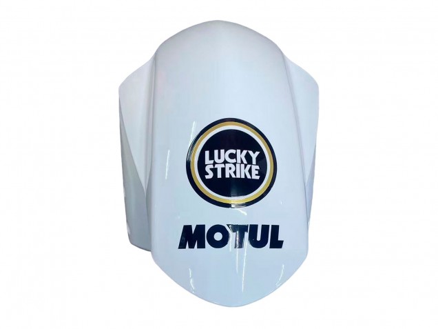 Billige Suzuki GSXR 1000 Motorrad Verkleidung 2003-2004 - Weiss Schwarz Gold Motul Lucky Strike