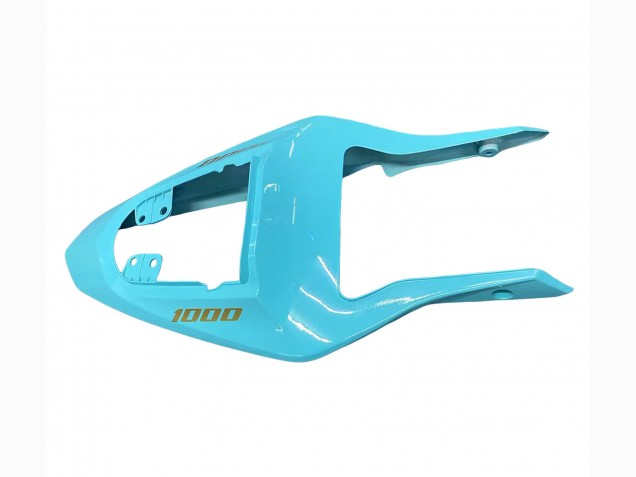 Billige Suzuki GSXR 1000 Motorrad Verkleidung 2003-2004 - Weiss Hellblau Gold