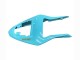 Billige Suzuki GSXR 1000 Motorrad Verkleidung 2003-2004 - Weiss Hellblau Gold