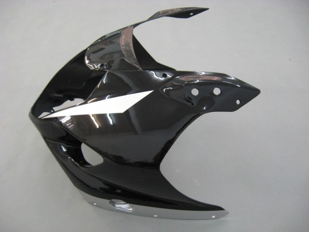Billige Suzuki GSXR 1000 Motorrad Verkleidung 2003-2004 - Glanzendes Schwarz Weiss Grau Rot