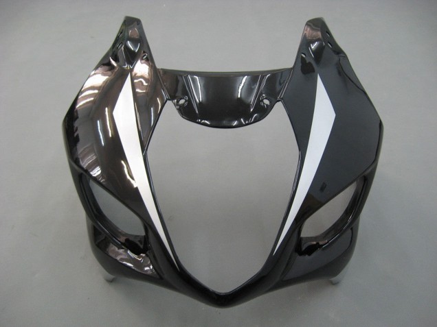 Billige Suzuki GSXR 1000 Motorrad Verkleidung 2003-2004 - Glanzendes Schwarz Weiss Grau Rot