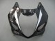 Billige Suzuki GSXR 1000 Motorrad Verkleidung 2003-2004 - Glanzendes Schwarz Weiss Grau Rot