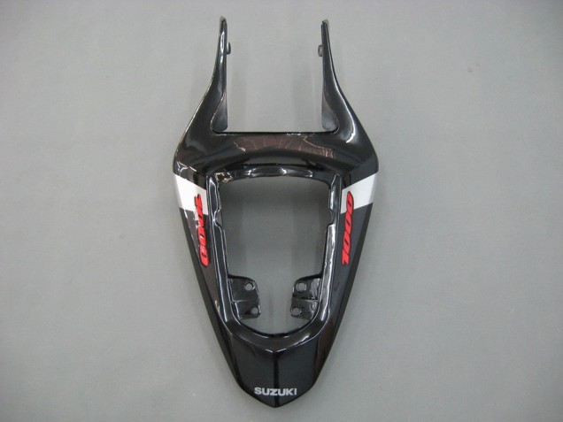 Billige Suzuki GSXR 1000 Motorrad Verkleidung 2003-2004 - Glanzendes Schwarz Weiss Grau Rot