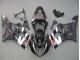 Billige Suzuki GSXR 1000 Motorrad Verkleidung 2003-2004 - Glanzendes Schwarz Weiss Grau Rot
