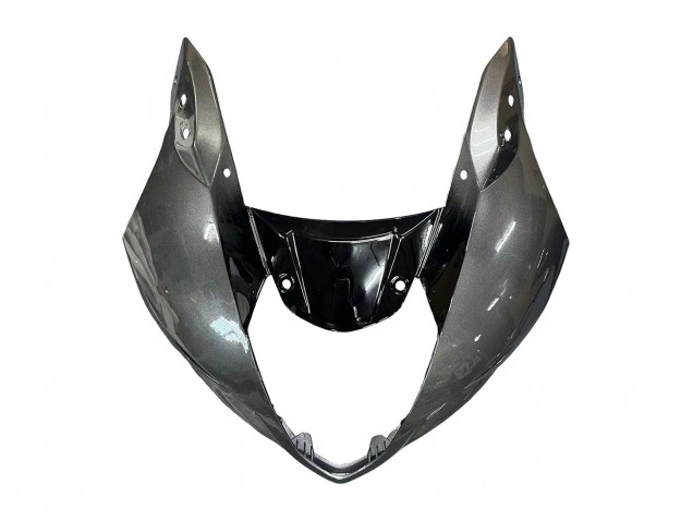Billige Suzuki GSXR 1000 Motorrad Verkleidung 2003-2004 - Glanzendes Schwarz Silber Grau Gelb