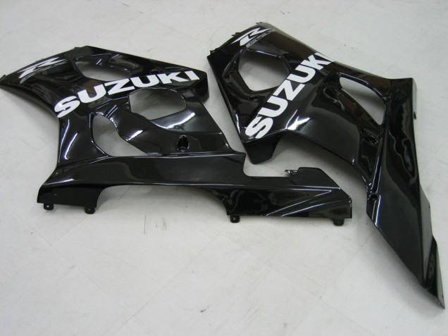 Billige Suzuki GSXR 1000 Motorrad Verkleidung 2003-2004 - Matt Glanzendes Schwarz