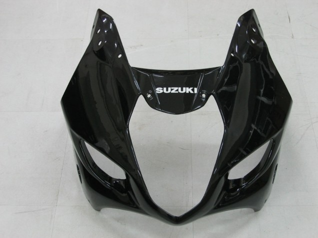 Billige Suzuki GSXR 1000 Motorrad Verkleidung 2003-2004 - Matt Glanzendes Schwarz