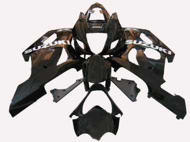 Billige Suzuki GSXR 1000 Motorrad Verkleidung 2003-2004 - Matt Glanzendes Schwarz