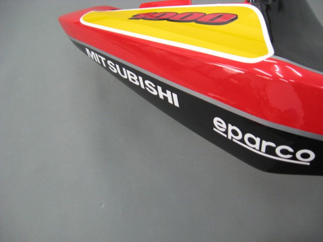 Billige Suzuki GSXR 1000 Motorrad Verkleidung 2003-2004 - Rot Gelb Blau Grun Schwarz JOMO
