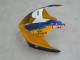 Billige Suzuki GSXR 1000 Motorrad Verkleidung 2003-2004 - Gelb Weiss Blau Schwarz Corona