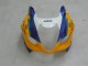 Billige Suzuki GSXR 1000 Motorrad Verkleidung 2003-2004 - Gelb Weiss Blau Schwarz Corona