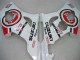 Billige Suzuki GSXR 1000 Motorrad Verkleidung 2003-2004 - Weiss Rot Motul Lucky Strike
