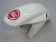 Billige Suzuki GSXR 1000 Motorrad Verkleidung 2003-2004 - Weiss Rot Motul Lucky Strike