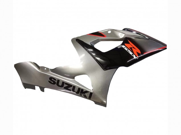 Billige Suzuki GSXR 1000 Motorrad Verkleidung 2005-2006 - Silber Schwarz Rot