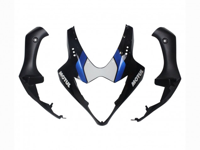 Billige Suzuki GSXR 1000 Motorrad Verkleidung 2005-2006 - Schwarz Blau Weiss Motul