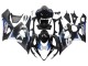 Billige Suzuki GSXR 1000 Motorrad Verkleidung 2005-2006 - Schwarz Blau Weiss Motul