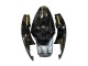 Billige Suzuki GSXR 1000 Motorrad Verkleidung 2005-2006 - Glanzendes Schwarz Gold Aufkleber