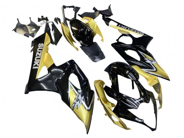 Billige Suzuki GSXR 1000 Motorrad Verkleidung 2005-2006 - Schwarzes Gold