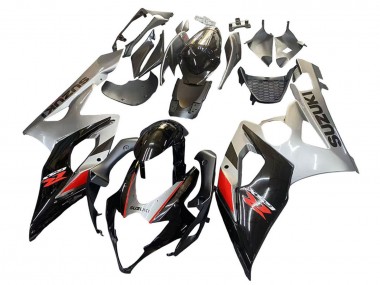 Billige Suzuki GSXR 1000 Motorrad Verkleidung 2005-2006 - Schwarz Grau Rot