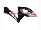 Billige Suzuki GSXR 1000 Motorrad Verkleidung 2005-2006 - Glanzendes Schwarz Rosa