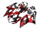 Billige Suzuki GSXR 1000 Motorrad Verkleidung 2005-2006 - Rot Glanzendes Schwarz