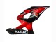 Billige Suzuki GSXR 1000 Motorrad Verkleidung 2005-2006 - Rot Glanzendes Schwarz