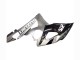 Billige Suzuki GSXR 1000 Motorrad Verkleidung 2005-2006 - Glanzendes Schwarz Grau