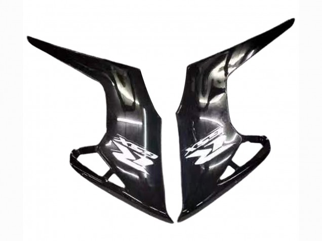 Billige Suzuki GSXR 1000 Motorrad Verkleidung 2005-2006 - Glanzendes Schwarz Grau