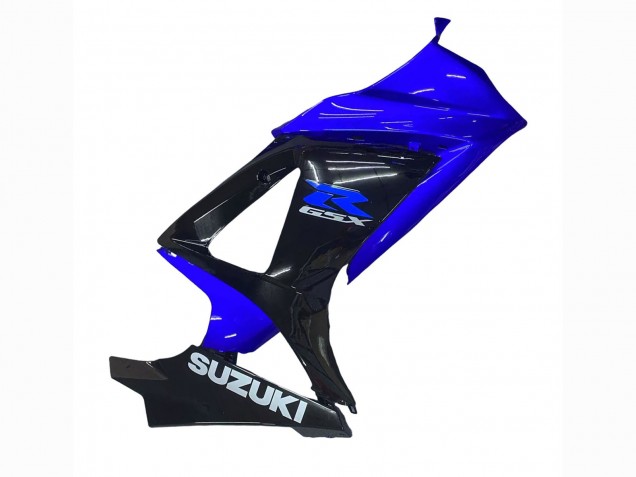 Billige Suzuki GSXR 1000 Motorrad Verkleidung Kit 2007-2008 - Blau Glanzendes Schwarz