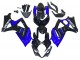 Billige Suzuki GSXR 1000 Motorrad Verkleidung Kit 2007-2008 - Blau Glanzendes Schwarz