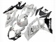 Billige Suzuki GSXR 1000 Motorrad Verkleidung 2007-2008 - Weiss Schwarz Alstare Corona Motul