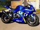 Billige Suzuki GSXR 1000 Motorrad Verkleidung 2009-2016 - Hellblau Grun Motul 29 Ecstar