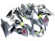 Billige Suzuki GSXR 1000 Motorrad Verkleidung 2009-2016 - Grau Neon Gelb Schwarz Motul