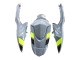 Billige Suzuki GSXR 1000 Motorrad Verkleidung 2009-2016 - Grau Neon Gelb Schwarz Motul
