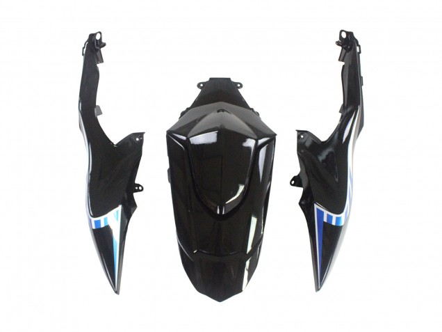 Billige Suzuki GSXR 1000 Motorrad Verkleidung 2009-2016 - Matt Schwarz Weiss Blau