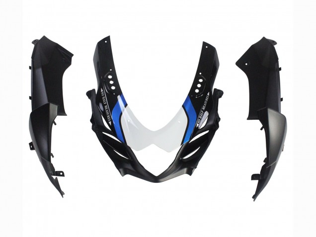 Billige Suzuki GSXR 1000 Motorrad Verkleidung 2009-2016 - Matt Schwarz Weiss Blau
