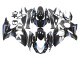 Billige Suzuki GSXR 1000 Motorrad Verkleidung 2009-2016 - Matt Schwarz Weiss Blau