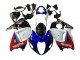 Billige Suzuki GSXR 1300 Hayabusa Motorrad Verkleidung 1996-2007 - Weiss Blau Rot Makita Schwarz