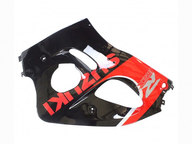 Billige Suzuki GSXR 600 / GSXR 750 Motorrad Verkleidung 1996-2000 - Schwarz Rot